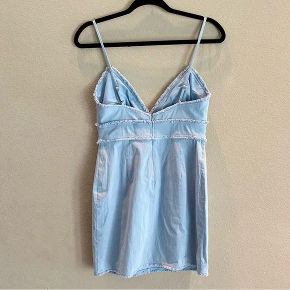 Tiger Mist Light Blue Denim Dress - Picture 3 of 5